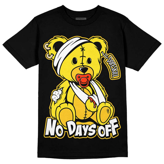 Vivid Sulfur 4s DopeSkill T-Shirt Hurt Bear Graphic