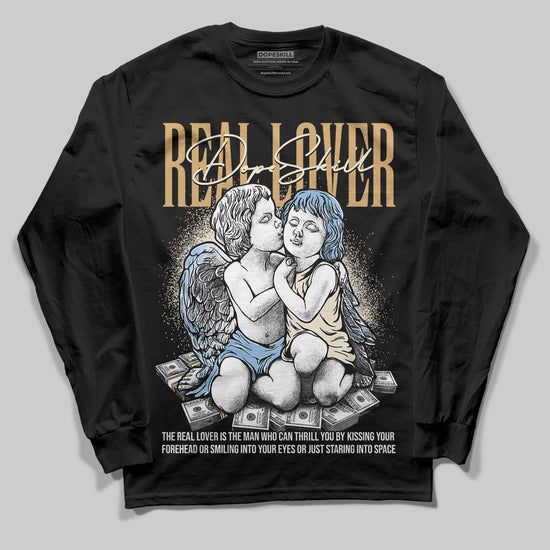 Nike Air Diamond Turf Must Be the Money DopeSkill Long Sleeve T-Shirt Real Lover Graphic Streetwear - Black