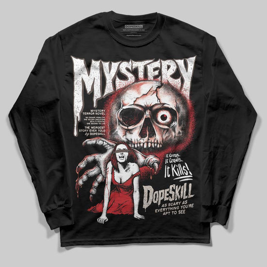 Adidas Samba OG Cloud White Better Scarlet Supplier Colour DopeSkill Long Sleeve T-Shirt Mystery Ghostly Grasp Graphic Streetwear - Black