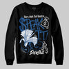 Jordan 1 Low OG “Storm Blue” DopeSkill Sweatshirt Speak It Graphic Streetwear - black