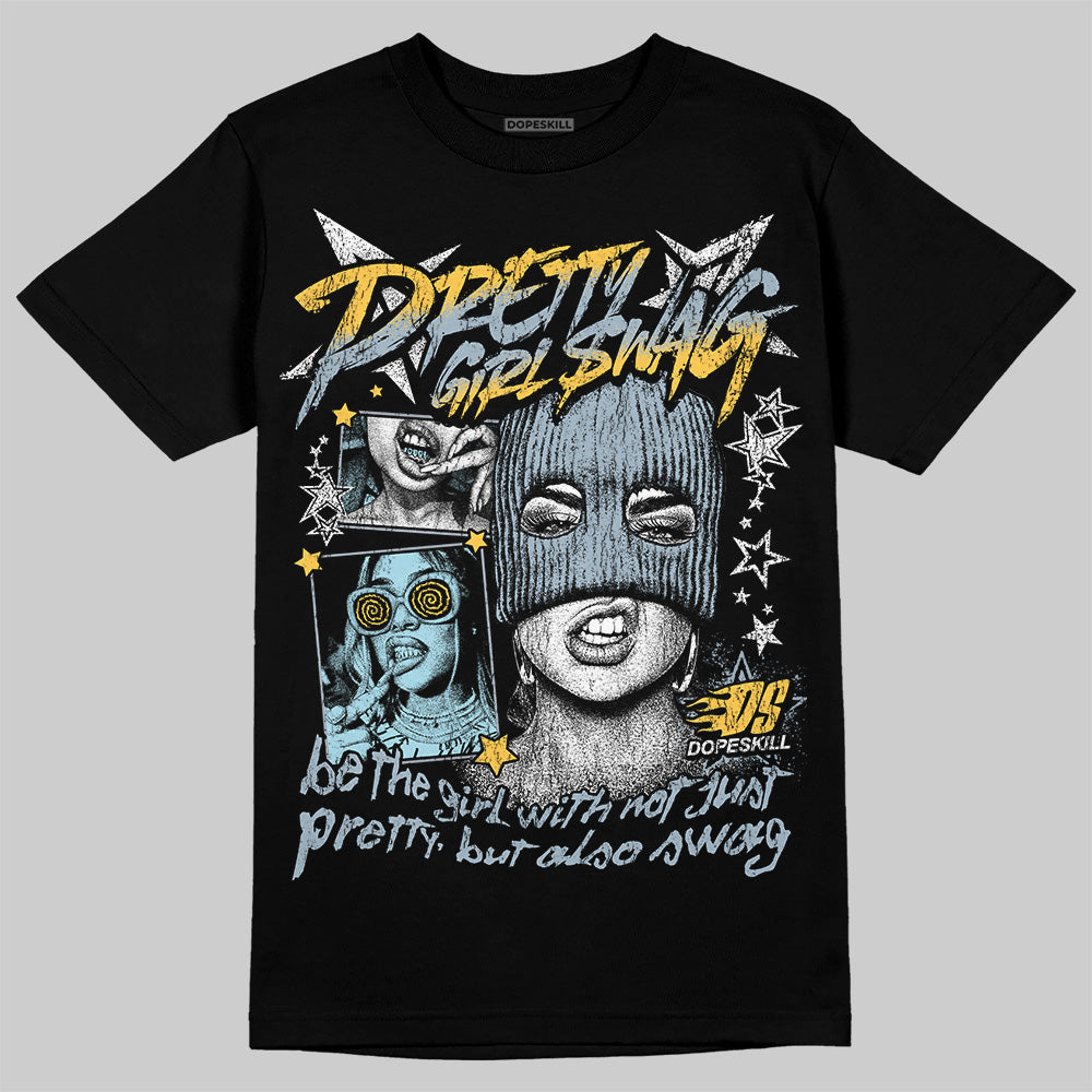 Jordan 13 “Blue Grey” DopeSkill T-Shirt Pretty Girl Swag Graphic Streetwear - black