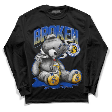 Jordan 14 “Laney” DopeSkill Long Sleeve T-Shirt Sick Bear Graphic Streetwear - Black