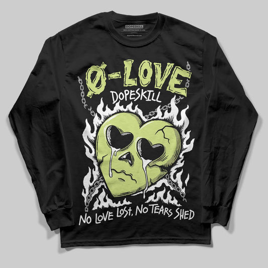 Jordan 11 “Inner Beast” DopeSkill Long Sleeve T-Shirt Crying Heart Graphic Streetwear - Black