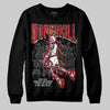 Jordan 1 High OG “Ruby” DopeSkill Sweatshirt Thunder Dunk Graphic Streetwear - black