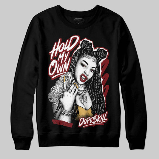 Dunk Low SE Sisterhood Sail Team Red W DopeSkill Sweatshirt New H.M.O Graphic Streetwear - Black