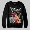 Jordan 1 High OG “Ruby” DopeSkill Sweatshirt New No Days Off Graphic Streetwear - Black