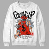 Jordan 6 Retro Toro Bravo DopeSkill Sweatshirt Money Bag Coming Up Graphic Streetwear - White 