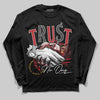 Jordan 14 Golf “Last Shot” DopeSkill Long Sleeve T-Shirt Trust No One Graphic Streetwear - black