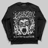 Black and White Sneakers DopeSkill Long Sleeve T-Shirt Root of Evil Graphic Streetwear - Black