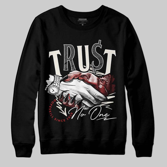 Nigel Sylvester x Jordan 1 Low OG “Nitro” DopeSkill Sweatshirt Trust No One Graphic Streetwear - Black