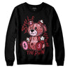 Valentine's Day Collection DopeSkill Sweatshirt Smile Through The Pain Graphic Streetwear - Black