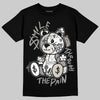 Jordan 3 Retro Pure Money DopeSkill T-Shirt Smile Through The Pain Graphic Streetwear - Black