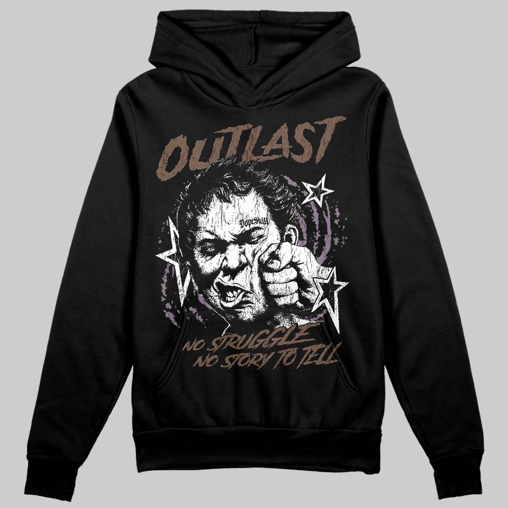 A Ma Maniére x Air Jordan 4 “Dark Mocha” DopeSkill Hoodie Sweatshirt Outlast Graphic Streetwear - black