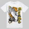 Jordan 6 “Yellow Ochre” DopeSkill T-Shirt Trust God Graphic Streetwear - White