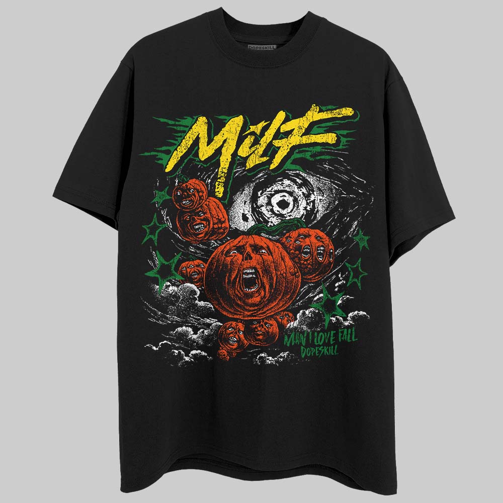 Dunk Low Reverse Brazil DopeSkill T-Shirt MILF Graphic Streetwear - Black