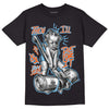 Dunk Low Futura University Blue DopeSkill T-Shirt Then I'll Die For It Graphic Streetwear - Black