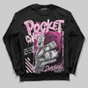 Dunk Low GS 'Triple Pink' DopeSkill Long Sleeve T-Shirt Pocket Change Graphic Streetwear - Black