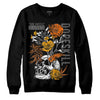 Jordan 3 Retro 'Fear Pack' DopeSkill Sweatshirt Side Hustle Graphic Streetwear - Black