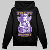 PURPLE Sneakers DopeSkill Hoodie Trust Nobody Graphic Streetwear - Black