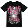 Dunk Low Smokey Mauve Playful Pink DopeSkill T-Shirt Angels Graphic Streetwear - Black