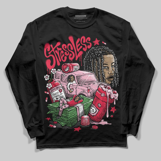 Dunk Low Valentine's Day (2026) DopeSkill Long Sleeve T-Shirt Stressless Graphic Streetwear - Black