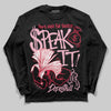 Dunk Low Valentine's Day (2026) DopeSkill Long Sleeve T-Shirt Speak It Graphic Streetwear - black