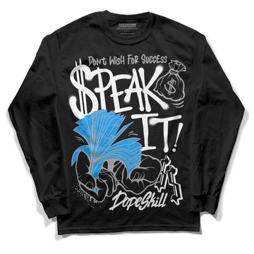 Jordan 6 “Reverse Oreo” DopeSkill Long Sleeve T-Shirt Speak It Graphic Streetwear - Black