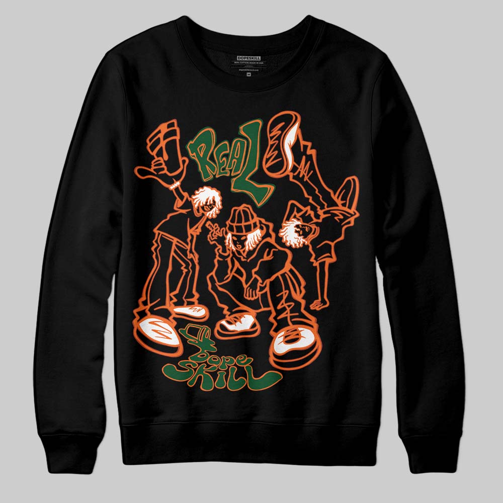 SoleFly x Air Jordan 3 “Fruits Of Our Labor” DopeSkill Sweatshirt Real Y2K Players Graphic Streetwear - black