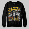 Yellow Sneakers DopeSkill Sweatshirt No Money No Lust Graphic Streetwear - Black