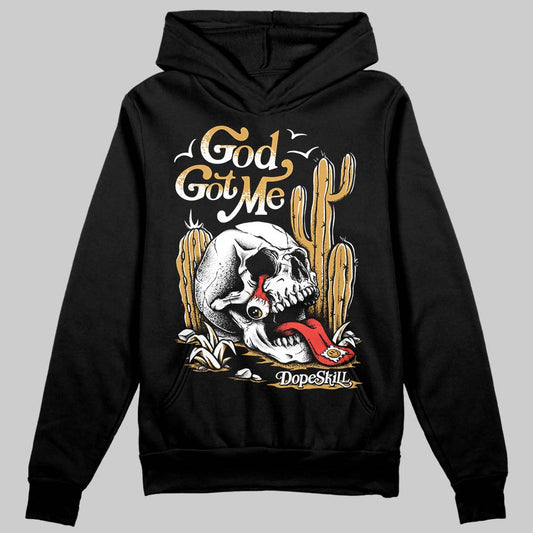 Jordan 11 "Gratitude" DopeSkill Hoodie Sweatshirt God Got Me Graphic Streetwear - Black