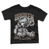 Jordan 1 Retro High OG Palomino DopeSkill Toddler Kids T-shirt Sick Bear Graphic Streetwear - Black