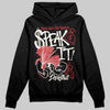 Jordan 4 “Flight Club” DopeSkill Hoodie Sweatshirt Speak It Graphic Streetwear - Black
