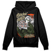 Olive Sneakers DopeSkill Hoodie Sweatshirt Stackin Mines Graphic Streetwear - Black