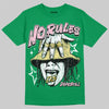 Green Sneakers DopeSkill T-Shirt No Rules Graphic Streetwear - Irish Green