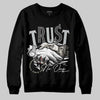 Jordan 5 Retro Reverse Metallic DopeSkill Sweatshirt Trust No One Graphic Streetwear - Black