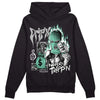 Green Glow 3s DopeSkill Hoodie Sweatshirt Drip'n Never Tripp'n Graphic