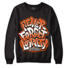 MSCHF Super Normal 2 Orange Milk DopeSkill Sweatshirt Never Forget Loyalty Graphic Streetwear - Black