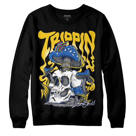 Dunk Low Vintage “Michigan” DopeSkill Sweatshirt Trippin Graphic Streetwear - Black