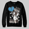 Adidas Samba OG White Black Clear Granite DopeSkill Sweatshirt Love Sick Graphic Streetwear - Black