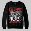 Jordan 3 Mexico 'El Vuelo' DopeSkill Sweatshirt Distorted Realms Graphic Streetwear - Black