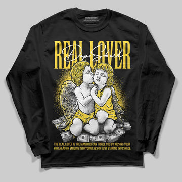 Black Tour Yellow AJ 4 Thunder DopeSkill Long Sleeve T-Shirt Real Lover Graphic