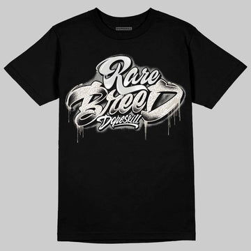 Jordan 3 Retro Pure Money DopeSkill T-Shirt Rare Breed Type Graphic Streetwear - Black
