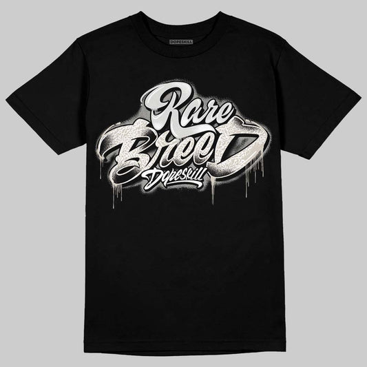 Jordan 3 Retro Pure Money DopeSkill T-Shirt Rare Breed Type Graphic Streetwear - Black