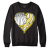 Jordan 11 Low 'Yellow Snakeskin' DopeSkill Sweatshirt Heart Jordan 11 Graphic Streetwear - Black