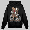 Jordan 9 'Olive' DopeSkill Hoodie Sweatshirt MOMM Bear Graphic Streetwear - Black