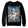 Jordan 3 Retro Wizards DopeSkill Sweatshirt Resist Graphic Streetwear - Black