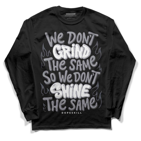 Jordan 14 Retro 'Stealth' DopeSkill Long Sleeve T-Shirt Grind Shine Graphic Streetwear - Black