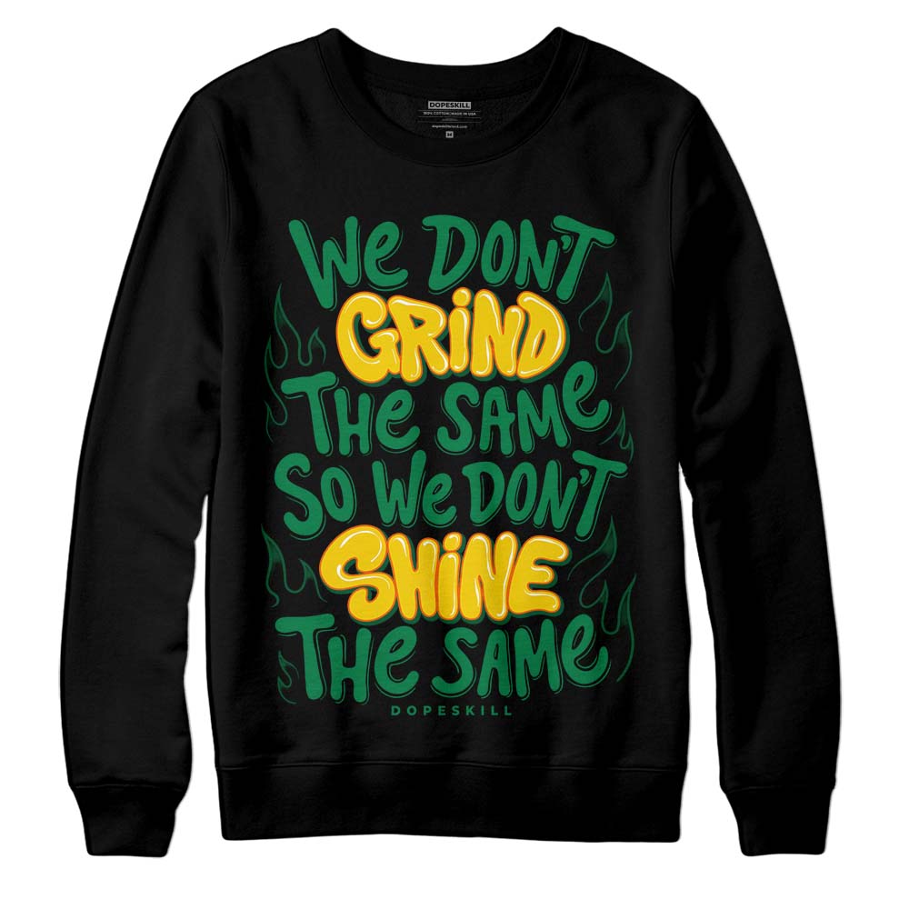 Green Sneakers DopeSkill Sweatshirt Grind Shine Graphic Streetwear - Black 