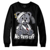 Jordan 14 Retro 'Stealth' DopeSkill Sweatshirt Hurt Bear Graphic Streetwear - Black