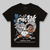 Jordan 10 OG “Steel” DopeSkill Toddler Kids T-shirt No Fake Love Graphic Streetwear - Black